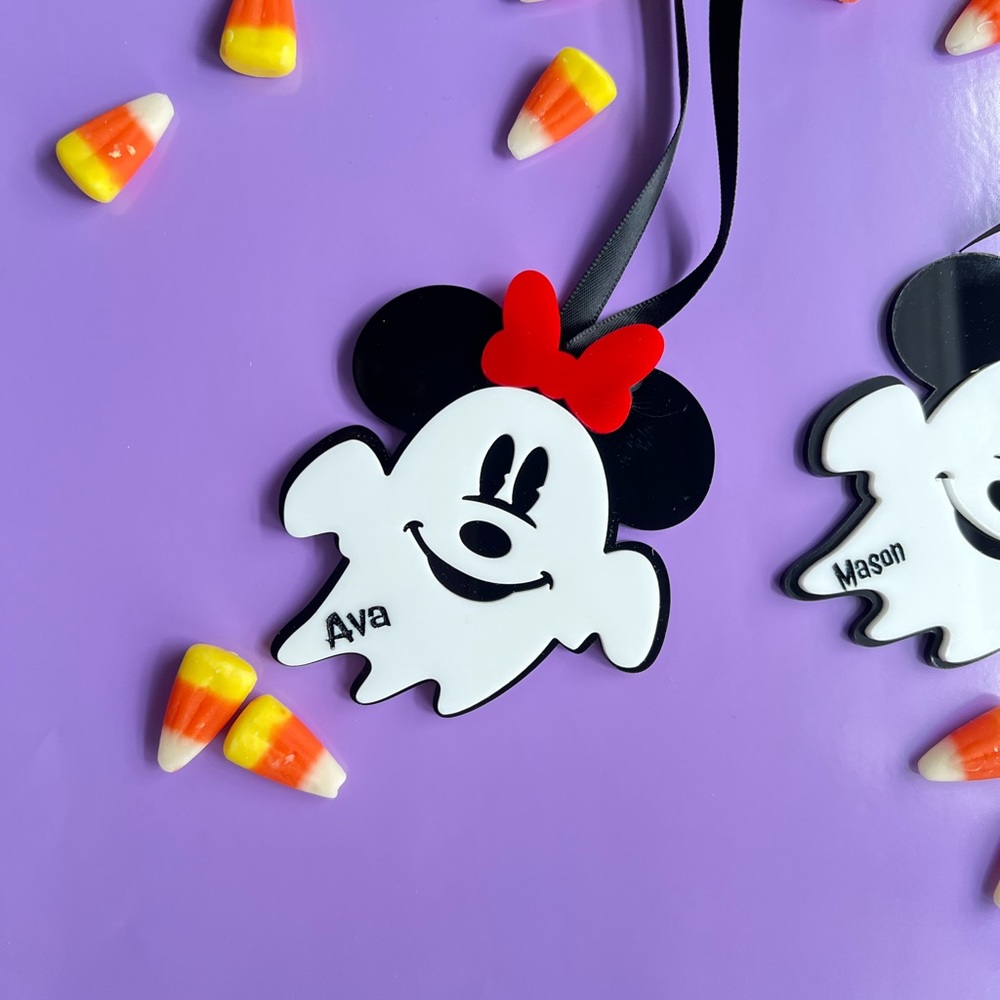 Custom Mickey Ghost Tags - Picture 4 of 4